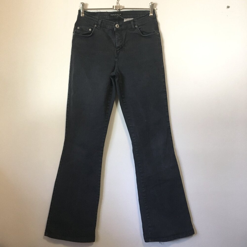 Vintage Y2K Buffalo David Bitton Black Jeans - Low Rise Straight - Size 2 🦬